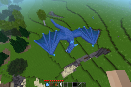 Defeated Rare Water Dragon