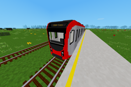 The 13000 Class at a station.