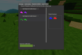 Shapeless Conflicts tab