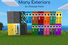 Many Tardis Exteriors to Choose From