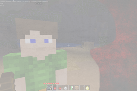 Brain concussion and eye damage in effect