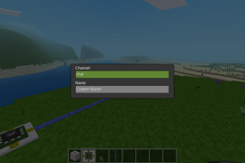 The configuration interface