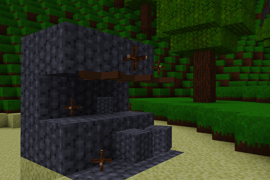 a custom shelf design using frameworks