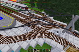 ...in bigger station...