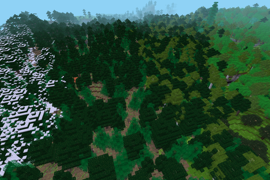 Overview - multiple forest biomes