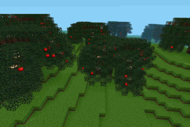 Example trees created with this mod