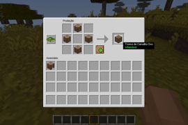 Example of a crafting recipe