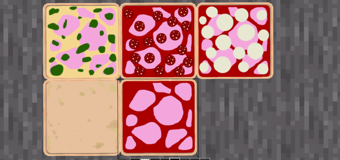 Pizzas and cakes - pack 1 (square) screenshot