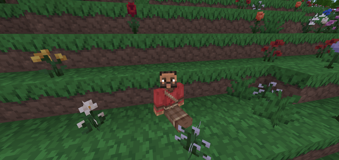 Voxelforge /sit and lay commands screenshot