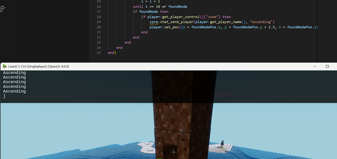 Ascend Through Blocks screenshot