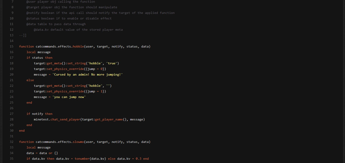 Catcommands screenshot