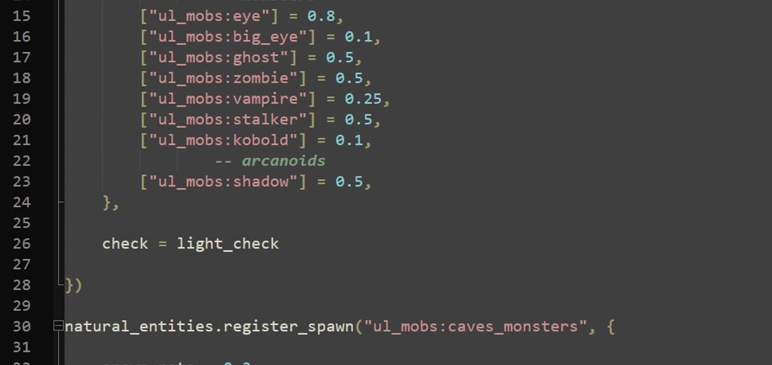 Natural Entities screenshot
