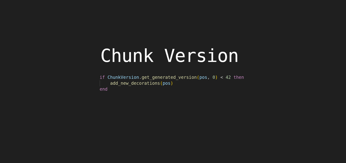 Chunk Version screenshot