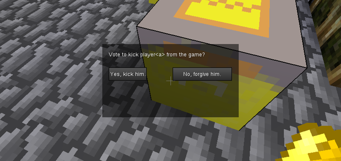 Kick voting screenshot