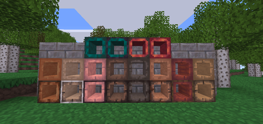 Hollow logs for Mineclonia screenshot